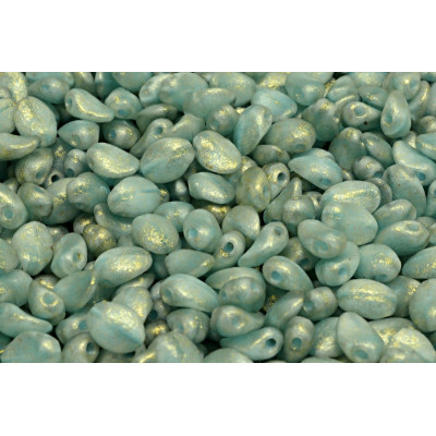 Tulip Petal Beads 6x8 mm N. 2747 Grey