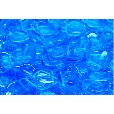 Peony Petal Beads 12x15 mm N. 2796 AQUAMARINE