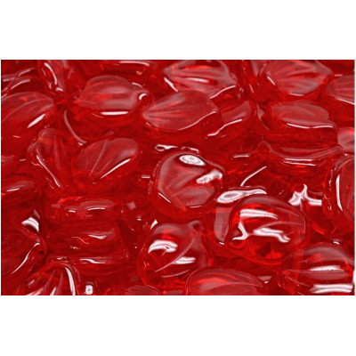 Peony Petal Beads 12x15 mm N. 2802 RUBY