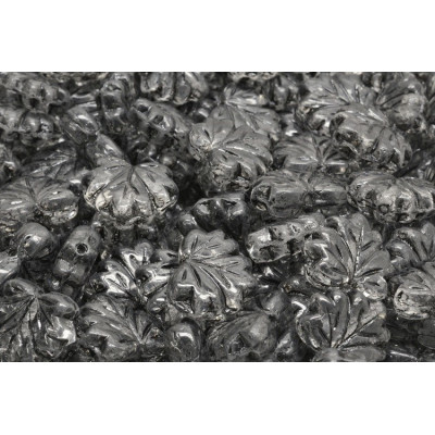 Maple Leaf Beads 13x11 mm N. 1482 Grey