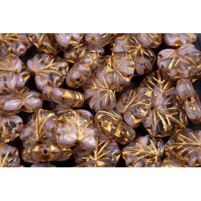 Maple Leaf Beads 13X11 mm N. 1578 Kristall