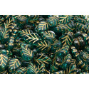 Mint Leaf Beads 10x8 mm N. 2636 Green