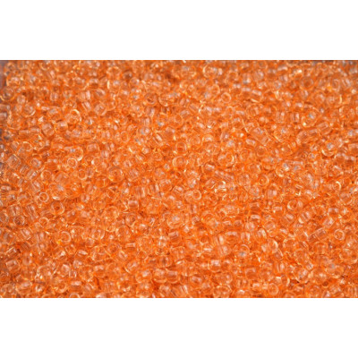 Preciosa Czech Seed Beads 10/0 Orange Hyacinth 01284 | Glass Beads