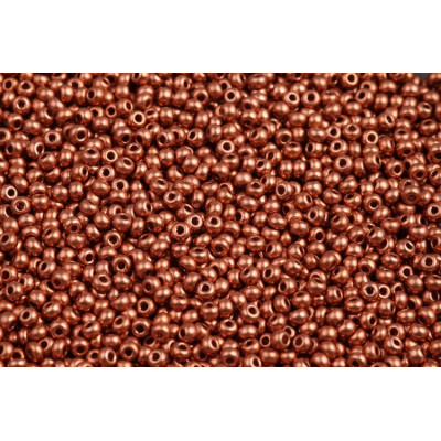 Czech Seed Beads 10/0 Vintage Copper 01770 | Preciosa Glass