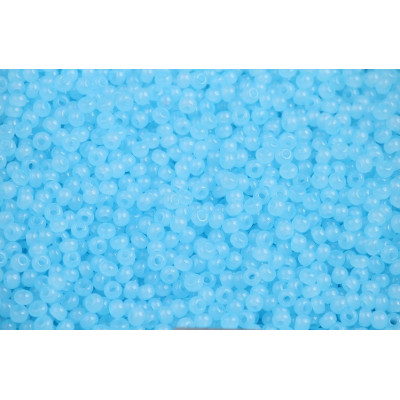 Rocailles Tchèques 10/0 Alabaster Light Blue 02234