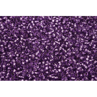 Czech Seed Beads 10/0 Crystal Terra Pearl Violet 08228 | Preciosa