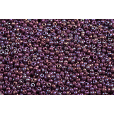 Czech Seed Beads 10/0 Opaque Violet Lustered 24040 | Preciosa