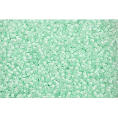 Czech Seed Beads 10/0 Terra Color Lined Green 38352 | 10g
