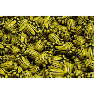 Tulip Bud Beads N. 2978 Gelb