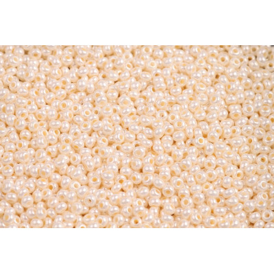 Perline Ceche 10/0 Opaque Rainbow Beige 46113