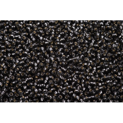 Perline Ceche 10/0 Jet Black 47010 | Rocailles Preciosa