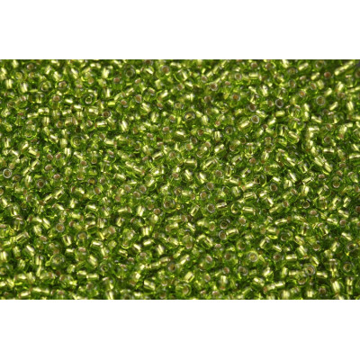 Czech Seed Beads 10/0 Peridot Green 57220 | Preciosa Glass Beads