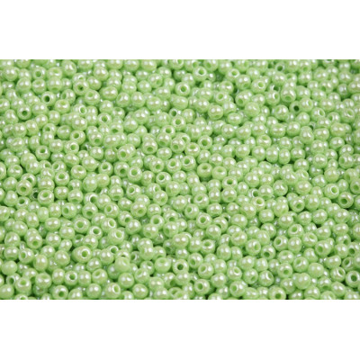 Preciosa Seed Beads 10/0 PermaLux Green 58410 | Czech Glass