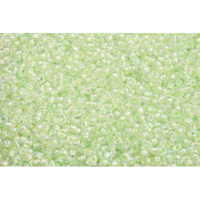 Preciosa Seed Beads 10/0 PermaLux Green 58552 | Czech Glass