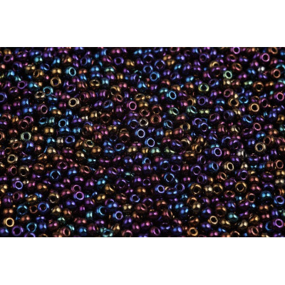 Preciosa 10/0 Seed Beads Special Blue Iris 59205 | Czech Glass