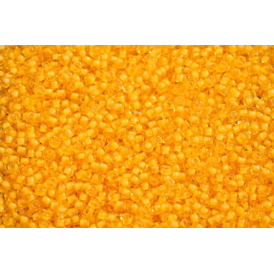 Czech Seed Beads 10/0 Transparent Orange 80883 | Preciosa Glass