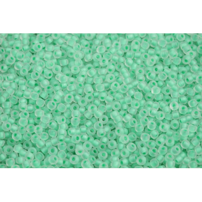Preciosa Seed Beads 10/0 Terra Lined Green 38356 | Czech Glass