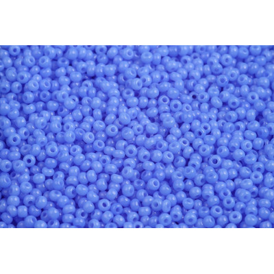 Blue Preciosa Seed Beads 10/0 Opaque 32010 | Czech Glass Beads