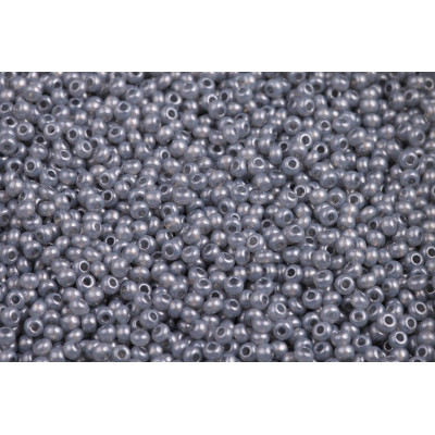 10/0 Czech Seed Beads Transparent Matt Grey 17742 | Preciosa