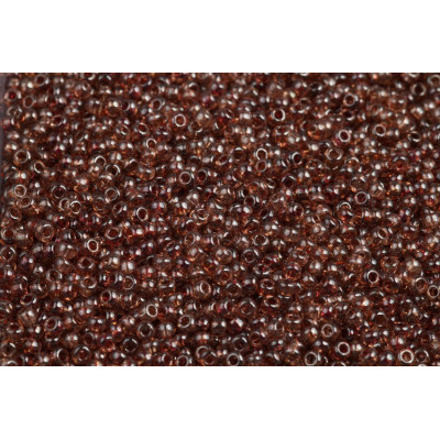 Preciosa 10/0 Seed Beads Lined Brown 48095 | Czech Glass Beads