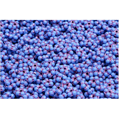 Forget me Not  N. 3607 BLUE OPAQUE PINK DECOR