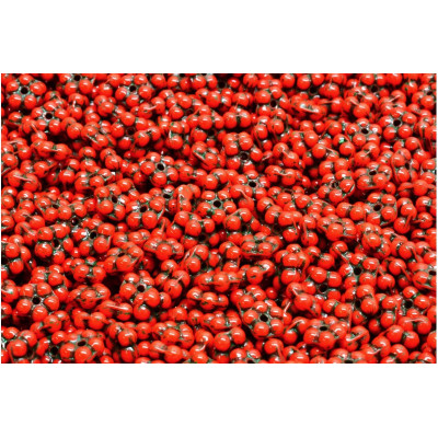 Forget me Not N. 3613 RED OPAQUE BLACK DECOR