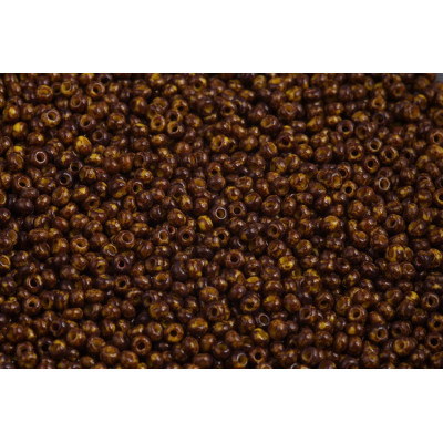 Czech Seed Beads 10/0 Mottled Brown 89110 | Preciosa Glass