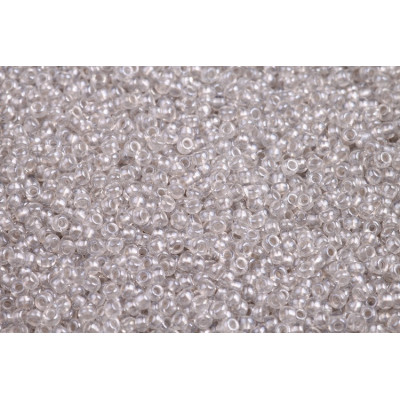 Czech Seed Beads 10/0 Pearl Crystal 382PD | Preciosa Glass Beads