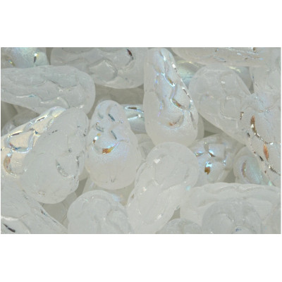 Pinecone Beads Beads 25x12 N. 1 CRYSTAL AB MAT