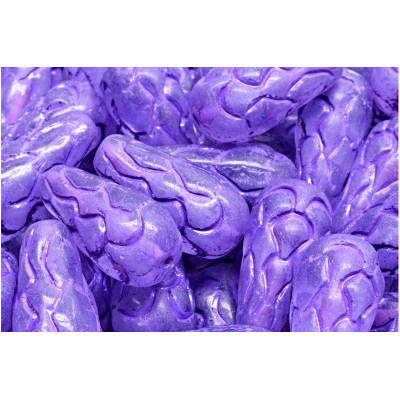 Pinecone Beads Beads 25X12 N. 35 Bleu