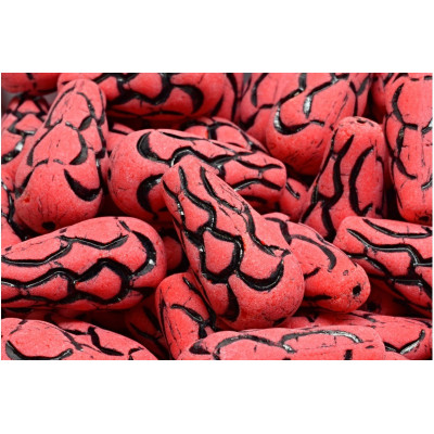 Pinecone Beads Beads 25X12 N. 77 Rosso
