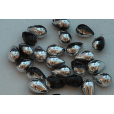 Drop Beads 9X6 N. 3071 Negro