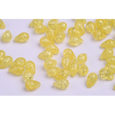 Drop Beads 9X6 N. 4666 Amarillo