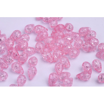 Drop Beads 9X6 N. 4671 Rosa