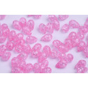 Drop Beads 9X6 N. 4672 Rosado