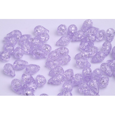 Drop Beads 9X6 N. 4674 Violeta