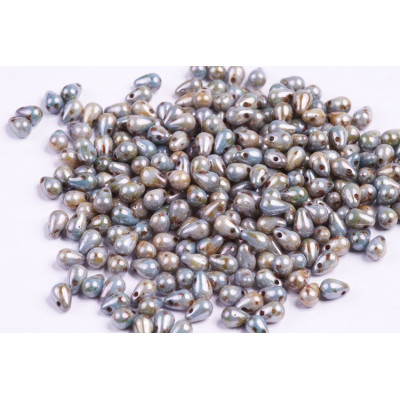 Drop Beads 4x6 N. 57 CHALK LAZURE BLUE