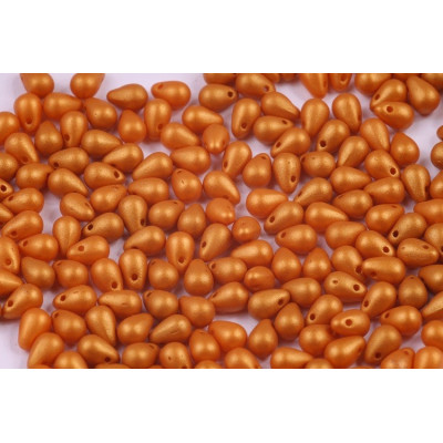 Drop Beads 4x6 N. 761 GOLD SHINE MINIUM