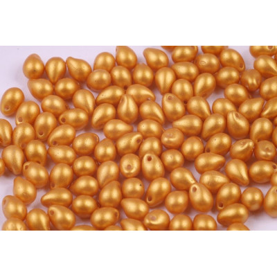 Drop Beads 5x7 N. 770 GOLD SHINE YELLOW SUN