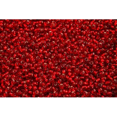 PRECIOSA Seed beads 10/0 N. 987 Red