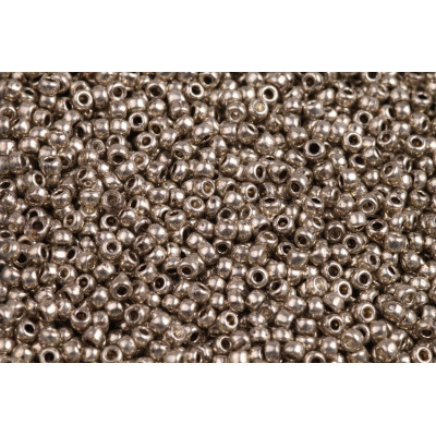 PRECIOSA Seed beads 9/0 N. 1093 Chrome