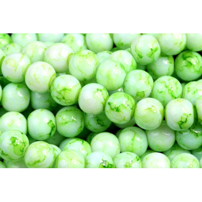 Round bead N. 3280 Green