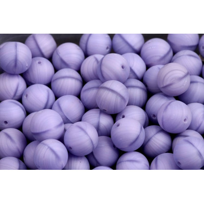 8mm Lilac Round Beads Matte Purple 3193 | Rutkovsky Czech Glass