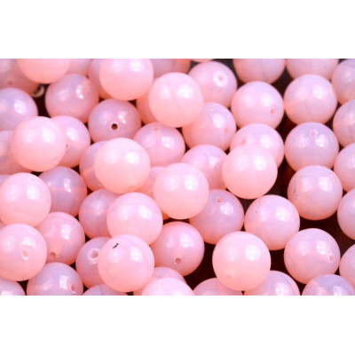 Pink Round Beads 8mm Rutkovsky 1405 | Czech Glass Beads
