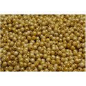 Round Beads 5mm Opaque Beige Spotted 02010/65322