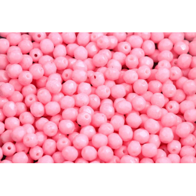 Fire Polished Beads 3mm Pink 03000/31024 | Czech Glass Beads
