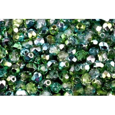 Perline Mezzi Cristalli 4mm Crystal Labrador 27001