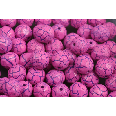 Fire Polished Beads 4mm Ionic Pink/Blue 02010/24612 | Rutkovsky