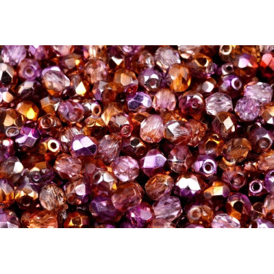 Fire Polished Beads 8mm Violet Bronze 00030/27001/48216 | Rutkovsky