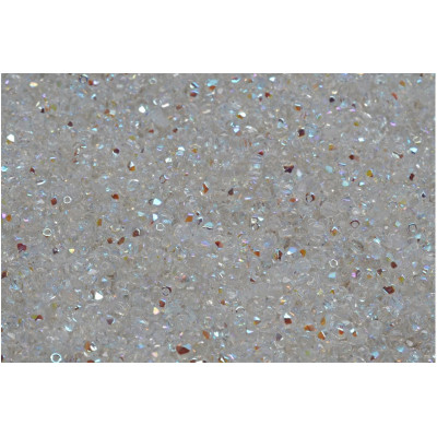 Fire Polished Beads 2mm Crystal AB 00030-28701 | Czech Glass Beads